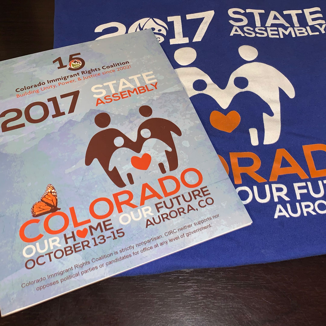 2017 State Assembly program and t-shirt.
